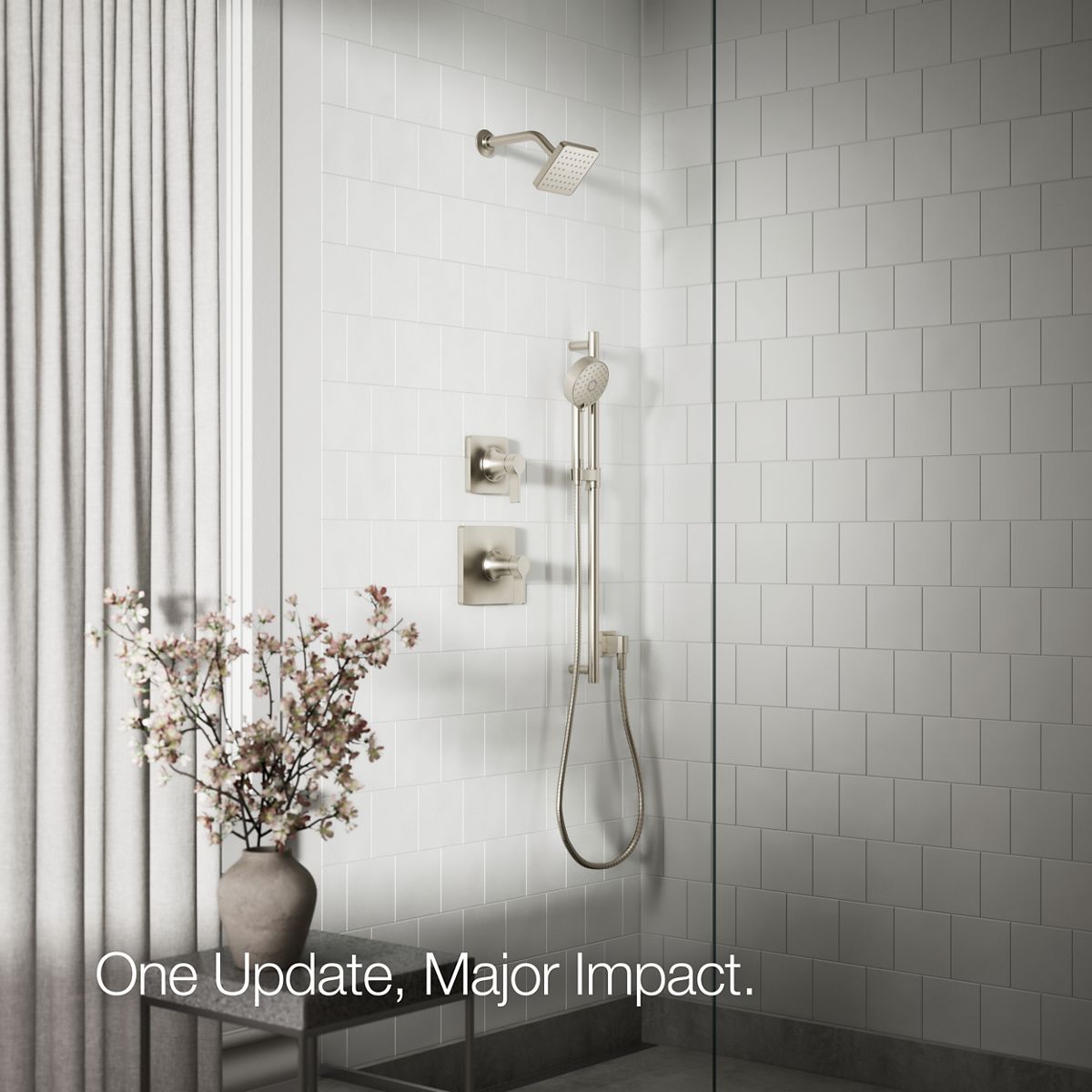 Venza Single-Function Showerhead, 1.5 GPM | K-33597-H | KOHLER