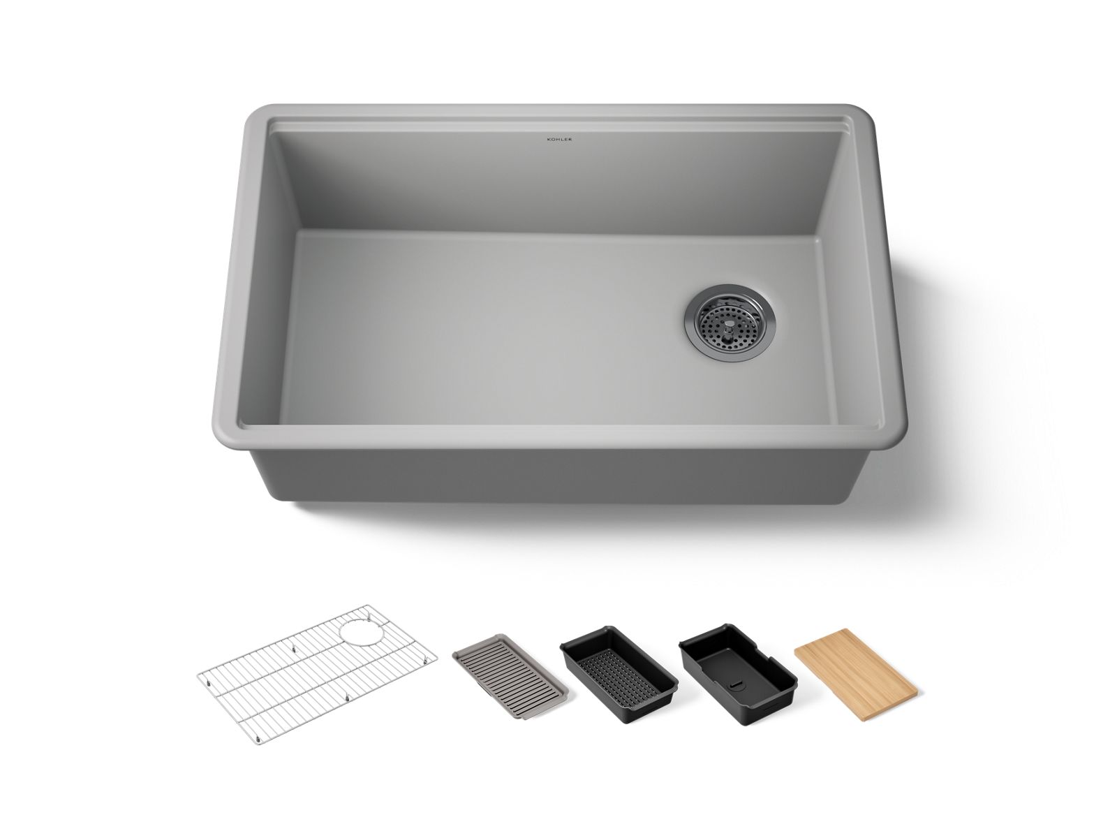 Billings 29" undermount single-bowl workstation kitchen sink