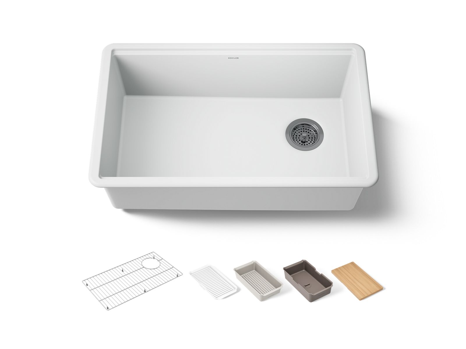 Billings 29" undermount single-bowl workstation kitchen sink