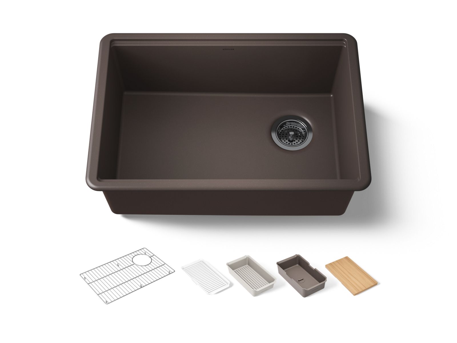 Billings 27" undermount single-bowl workstation kitchen sink