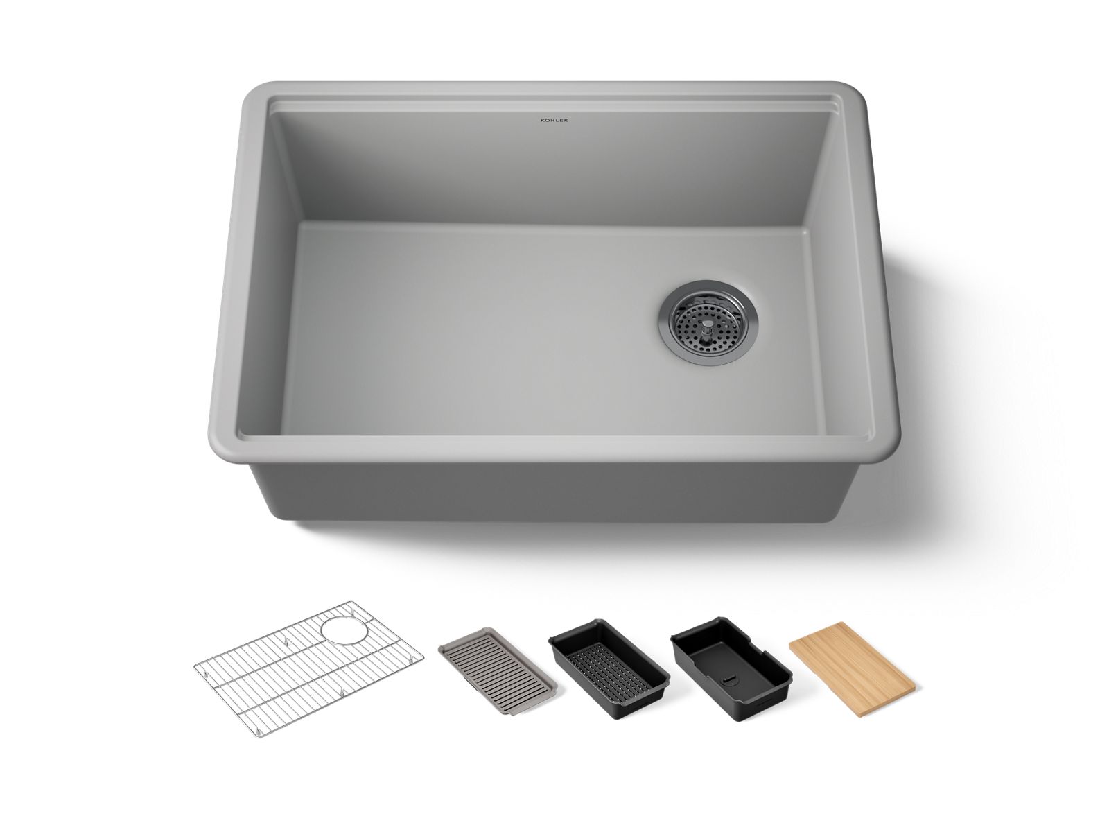 Billings 27" undermount single-bowl workstation kitchen sink
