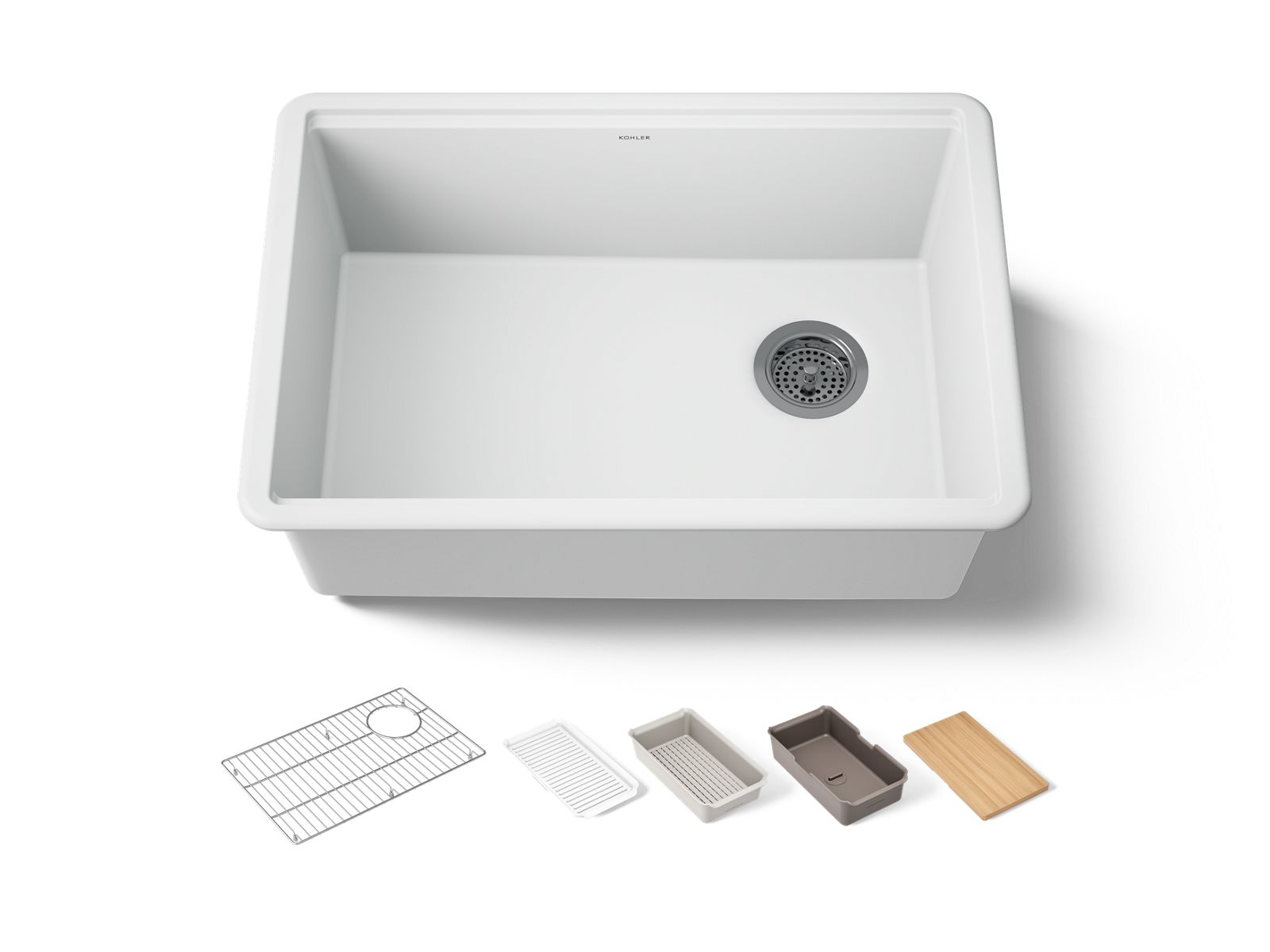 Billings 27" undermount single-bowl workstation kitchen sink