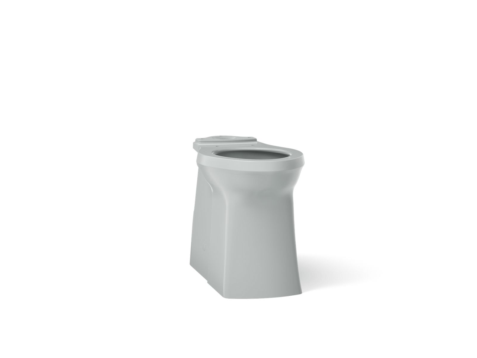 Corbelle Tall elongated toilet bowl with skirted trapway