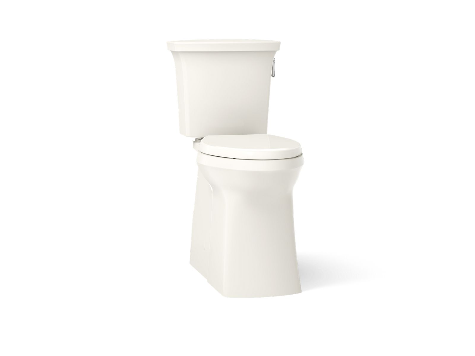 Corbelle Tall two-piece elongated toilet with skirted trapway, 1.28 gpf