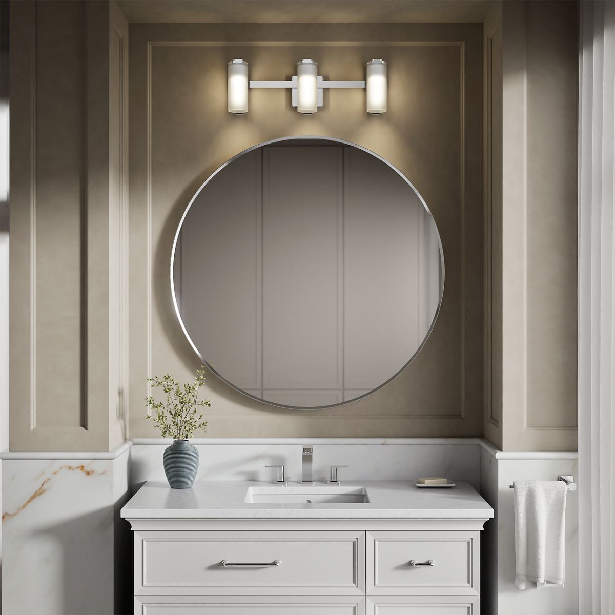 Products in use in close room view