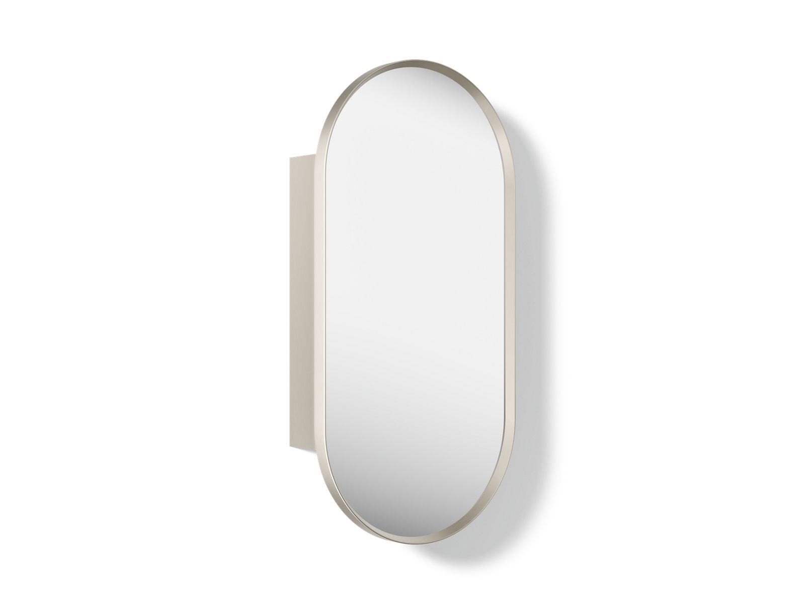Verdera 15" x 30" capsule framed medicine cabinet