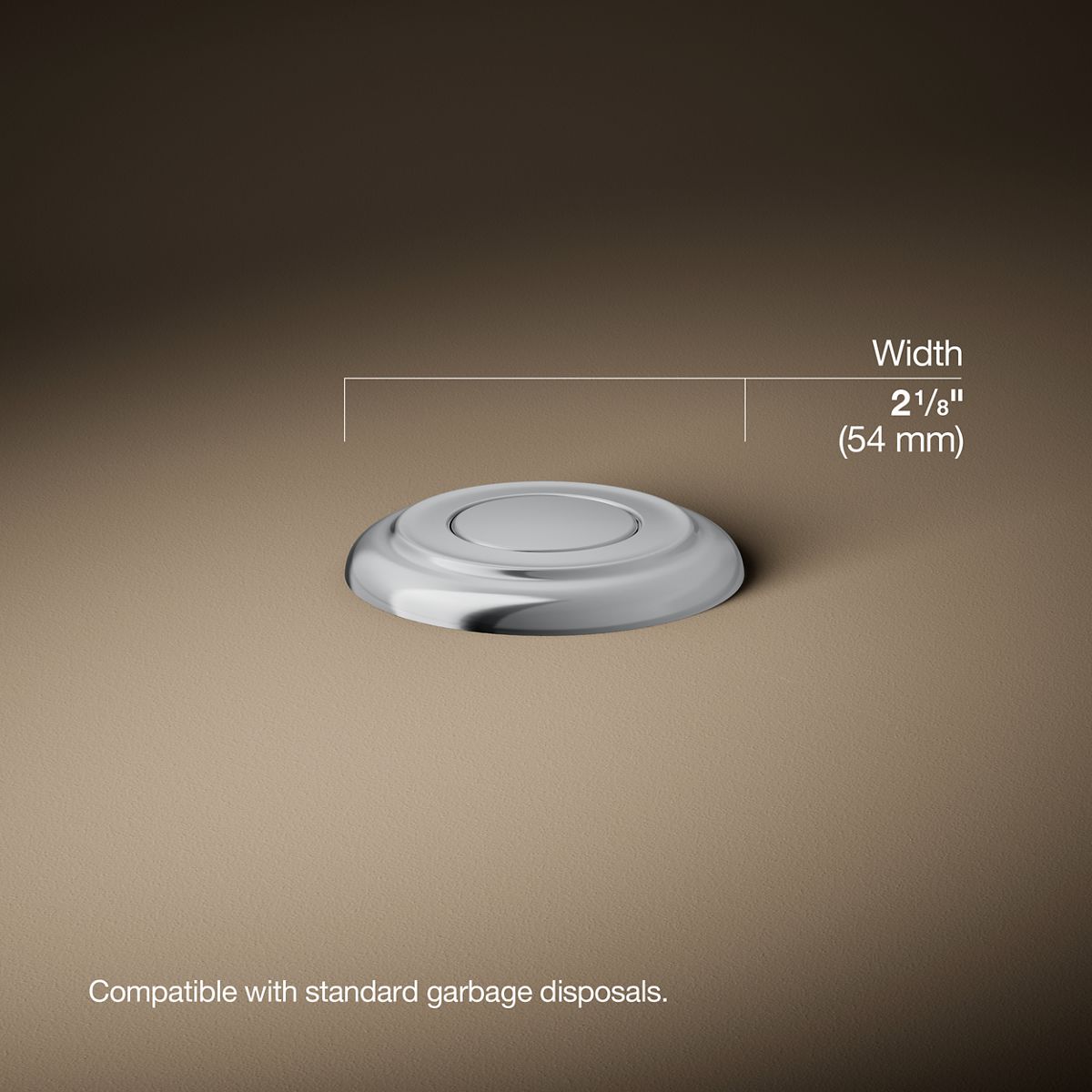 Garbage Disposal Air Switch Kit | K-35723 | KOHLER