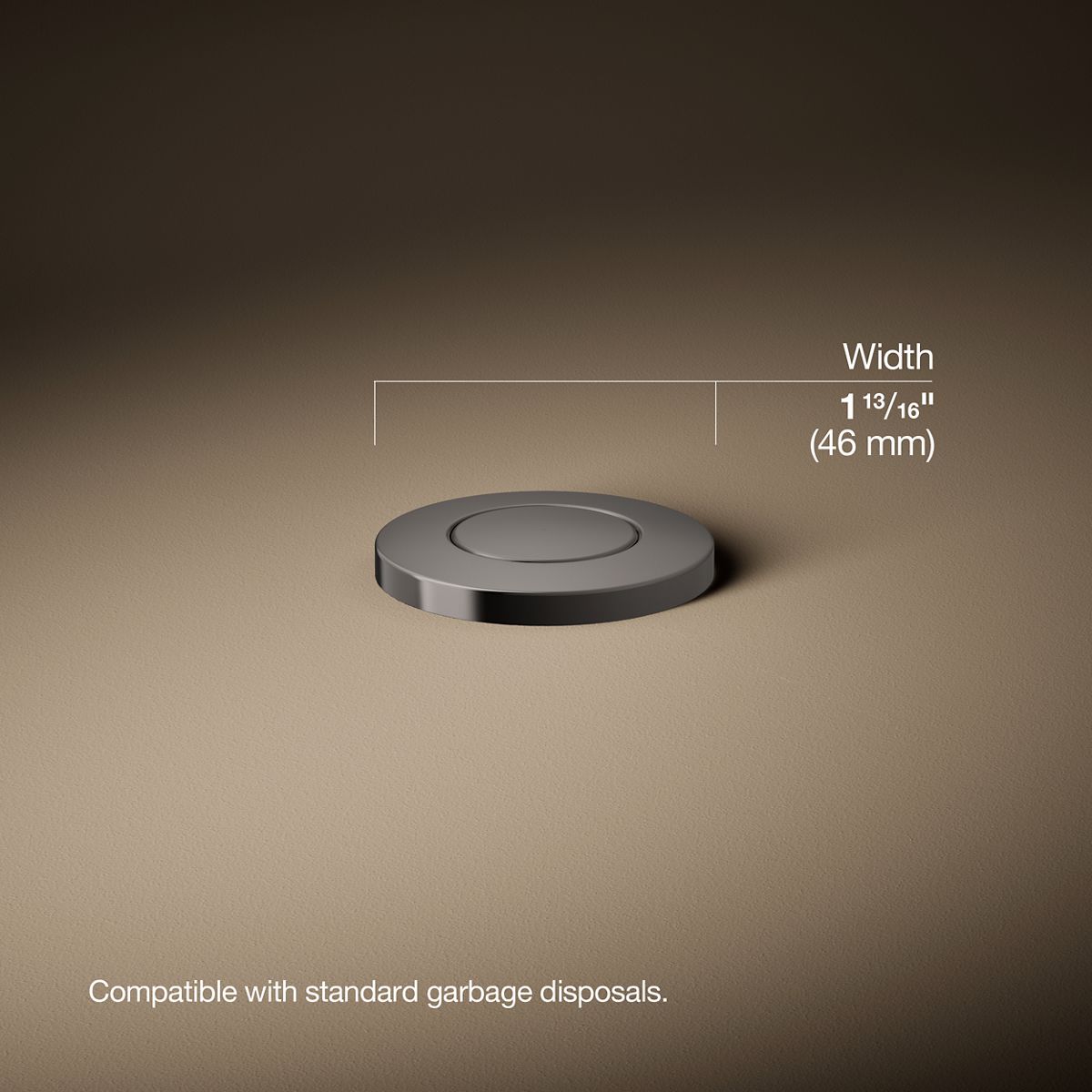 gu(゜∇^d)!! Garbage Disposal Air Switch Kit | K-35724 | KOHLER