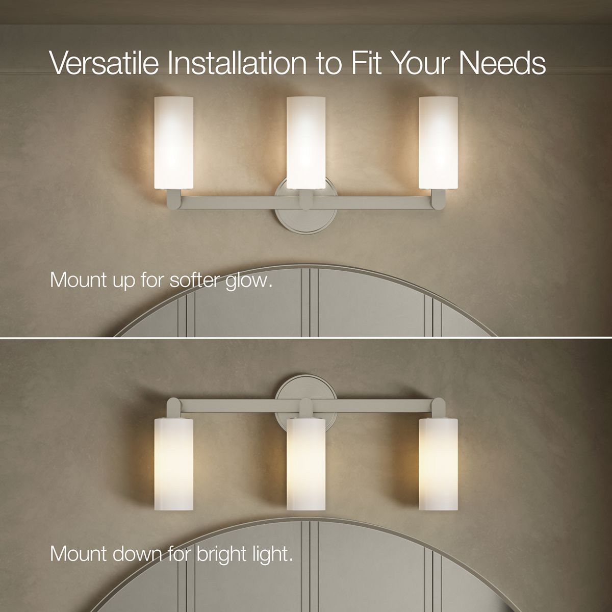 Crue Three-Light Sconce | K-35874-SC03 | KOHLER