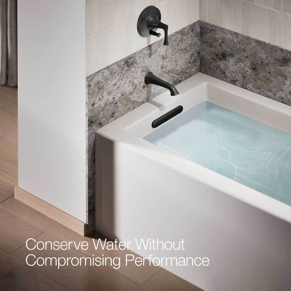 @a Buckley Wall-Mount Non-Diverter Bath Spout | K-35936 | KOHLER