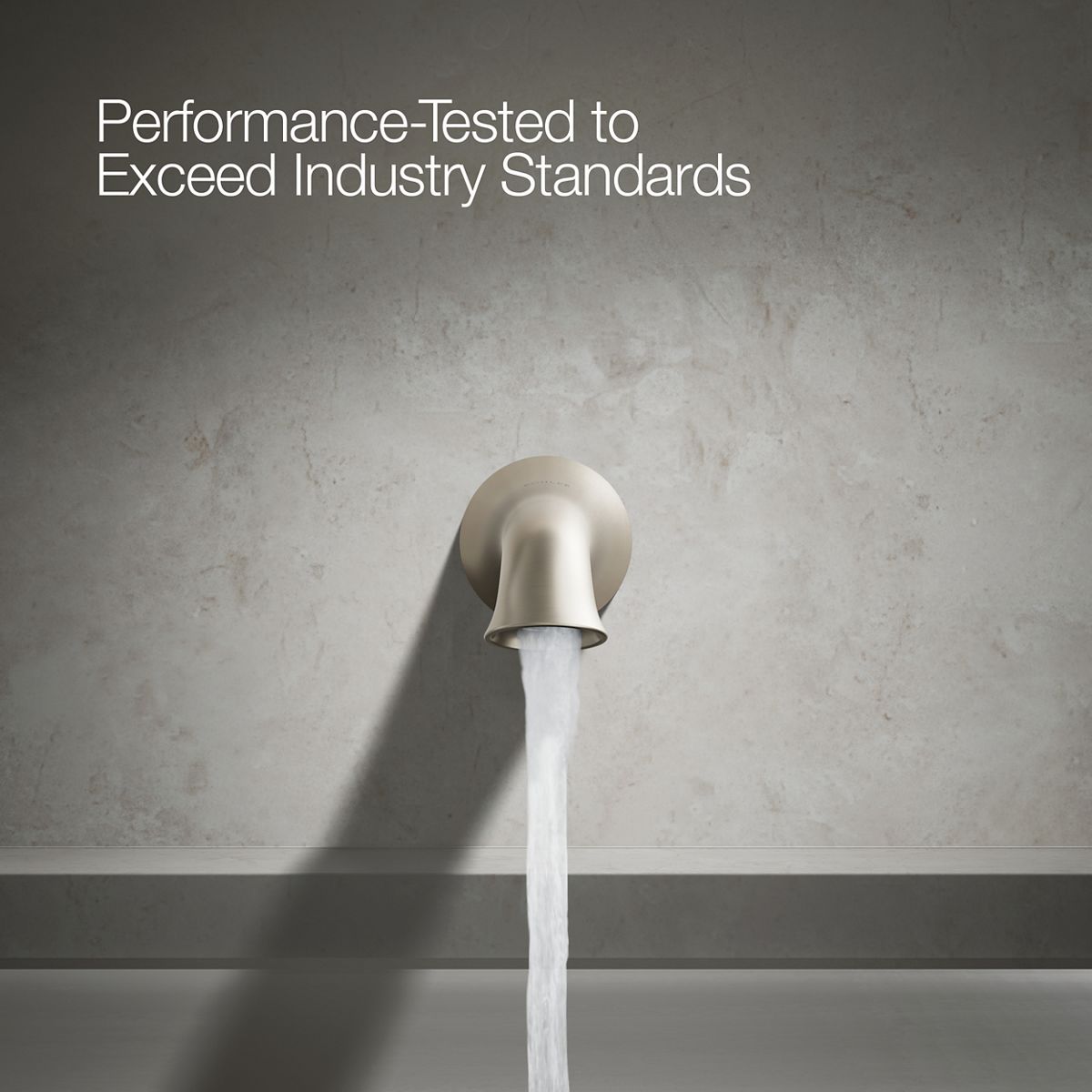 @a Buckley Wall-Mount Non-Diverter Bath Spout | K-35936 | KOHLER
