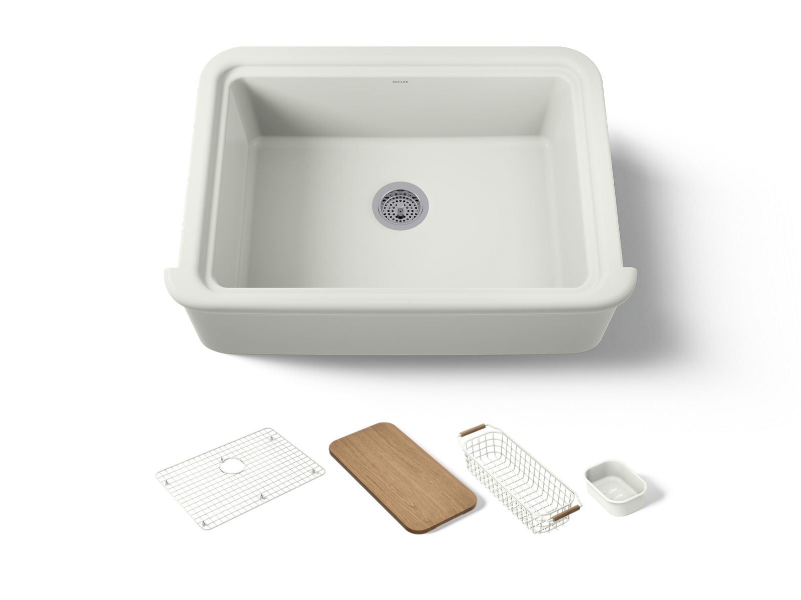 Audrine by Studio McGee 32-1/2" undermount single-bowl farmhouse workstation kitchen sink