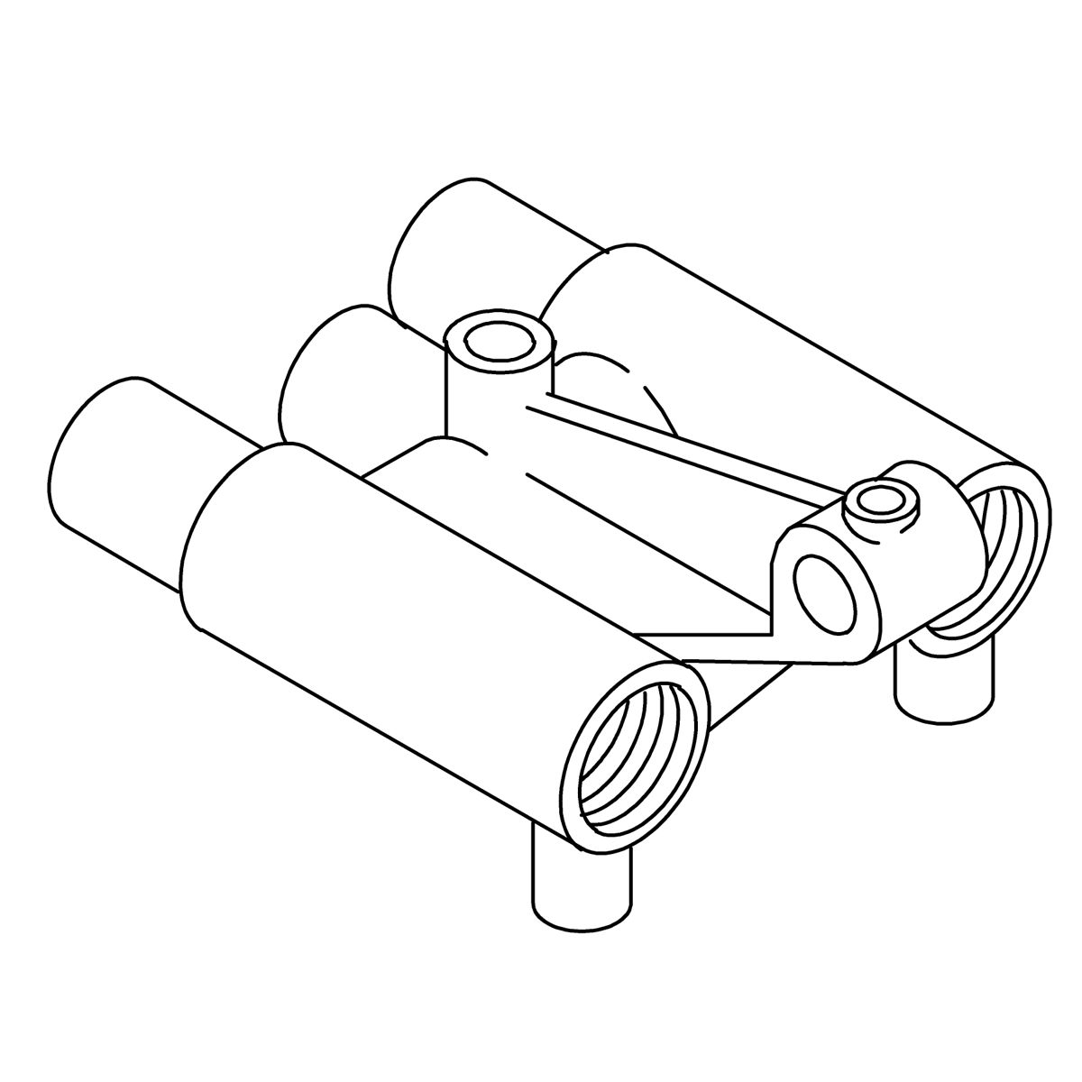 Kohler Genuine Parts Valve BODY Footpedal
