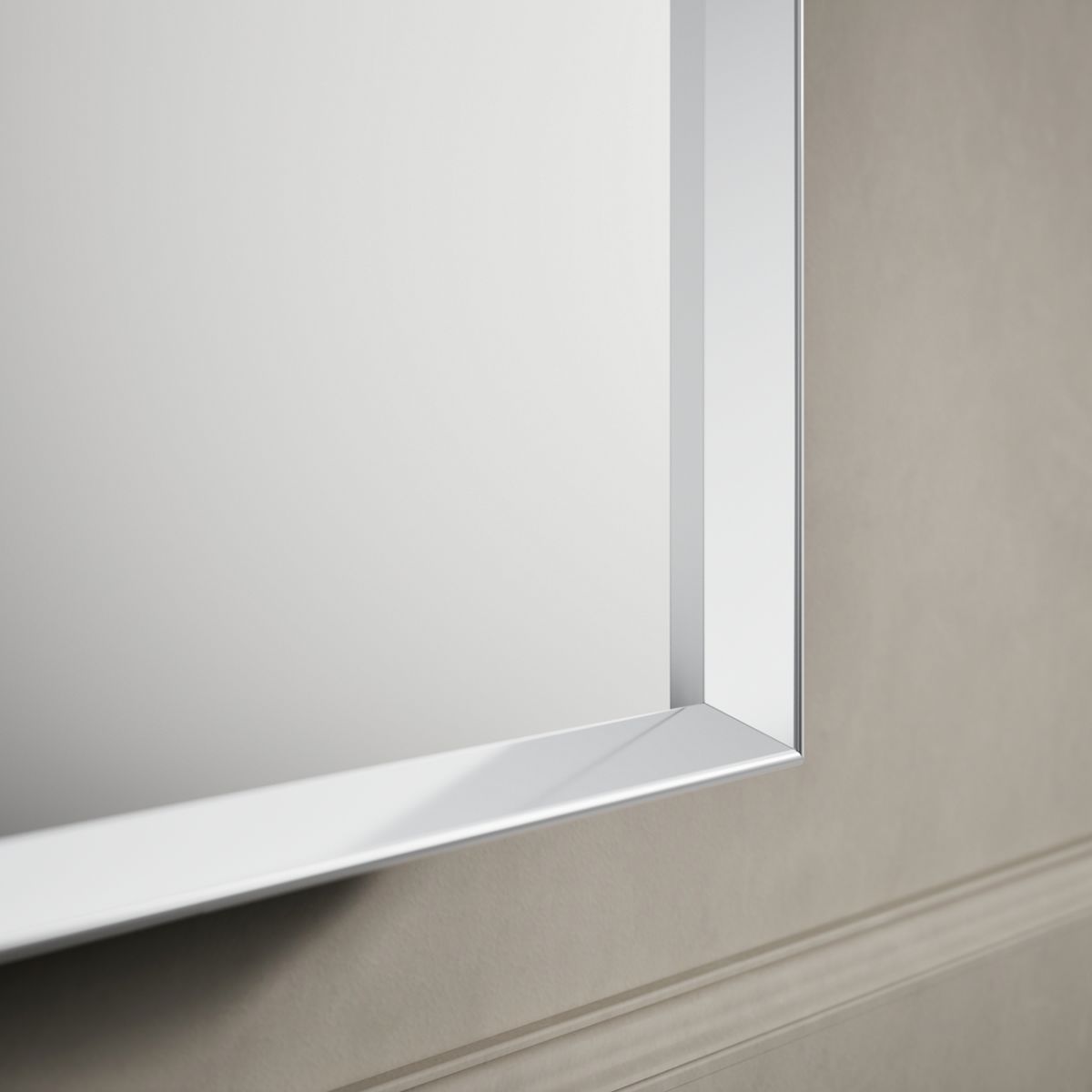 close-up view of product detail
