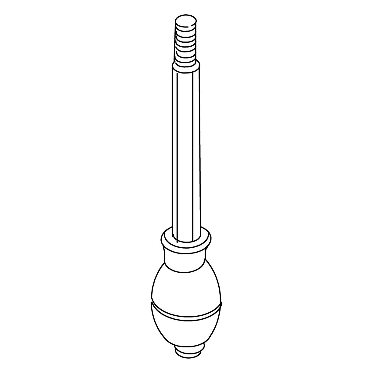Kohler Genuine Parts Handle ARM ASSY - Vibrant Brushed Nickel