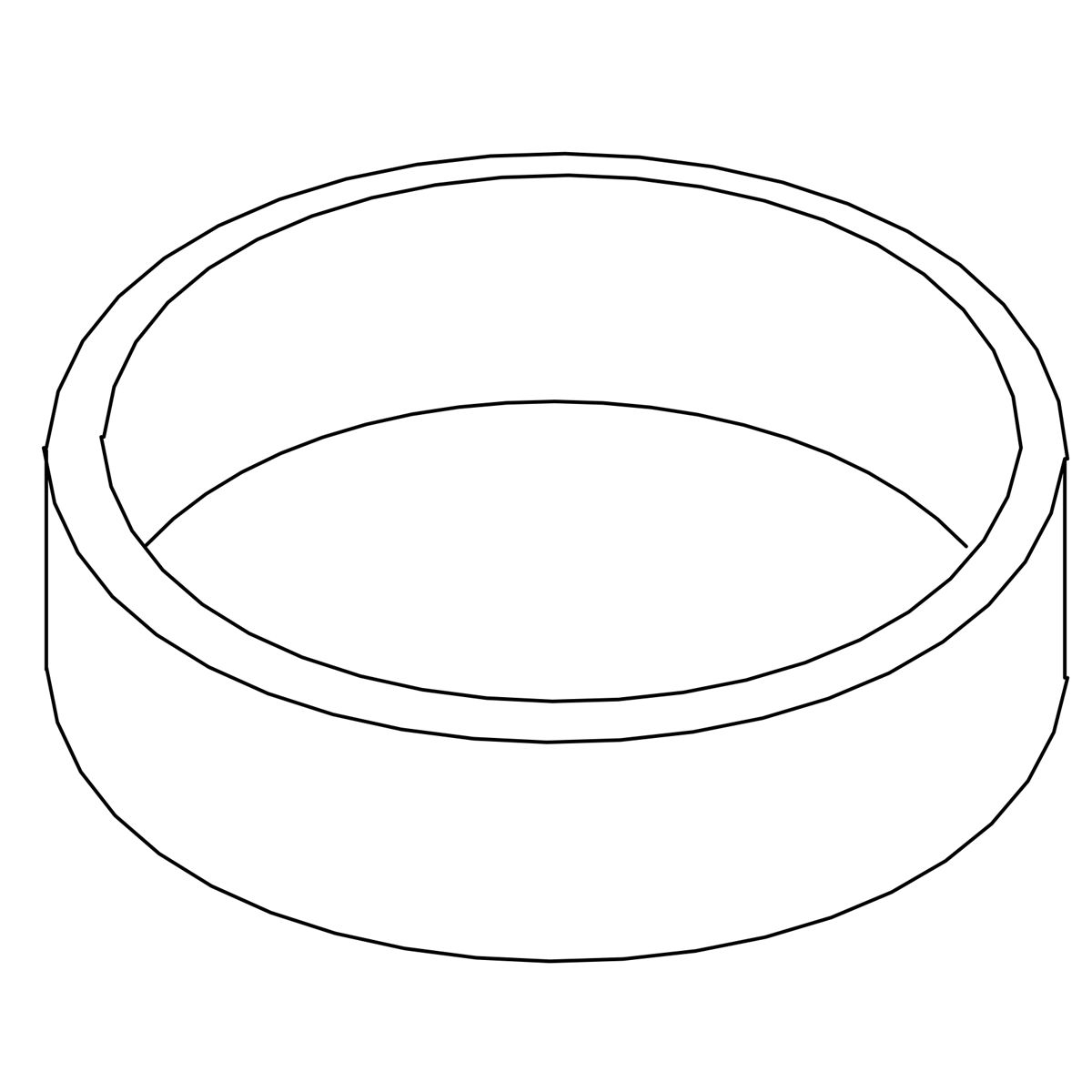3/4 view of product