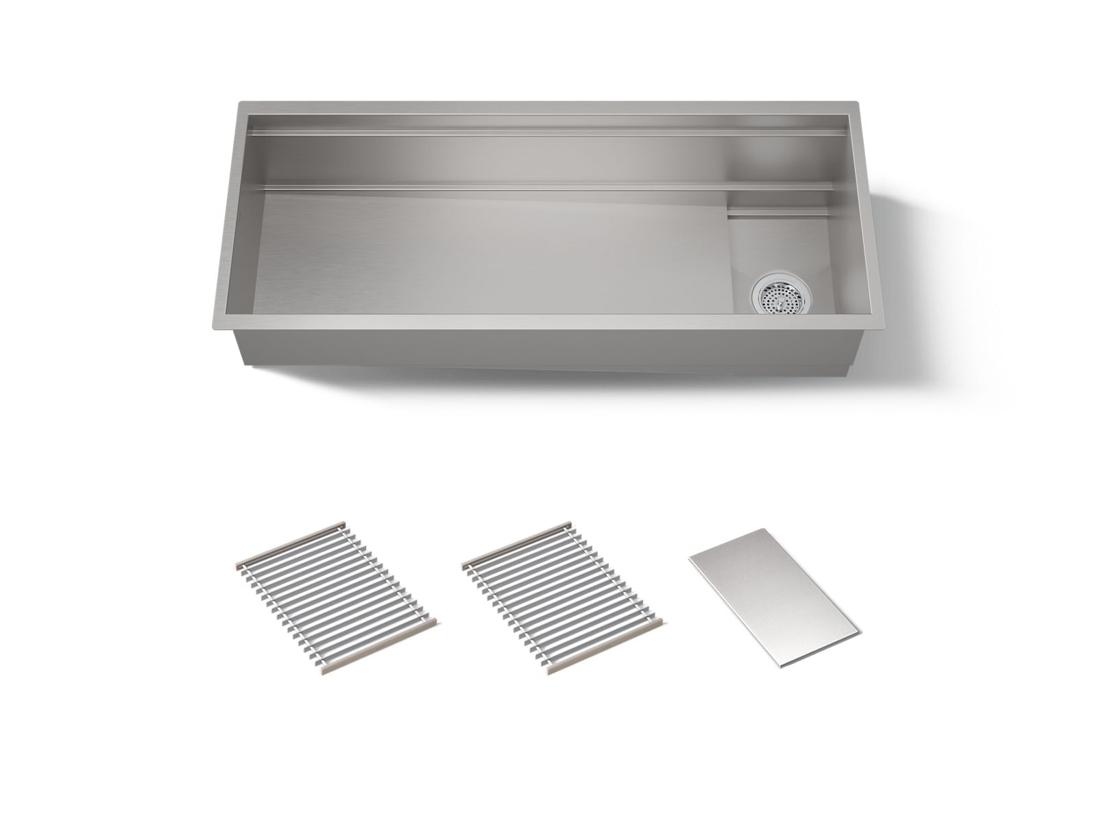Synthos 45-3/4" undermount single-bowl kitchen sink