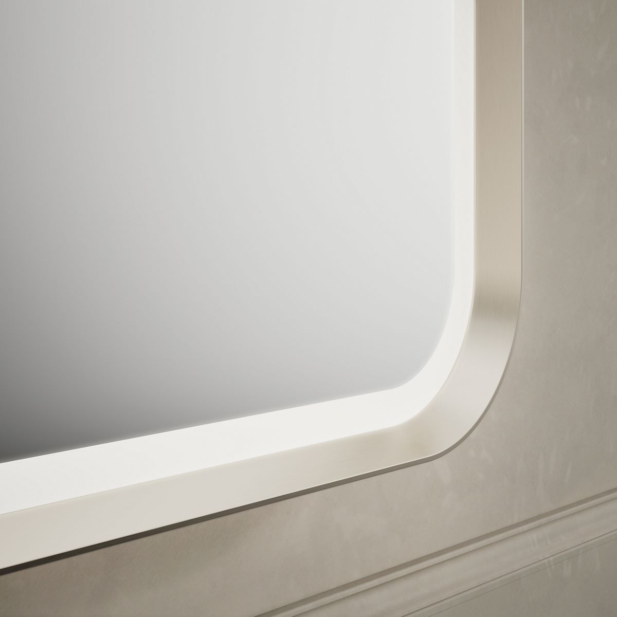 close-up view of product detail