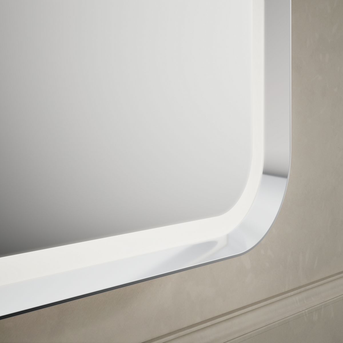 close-up view of product detail