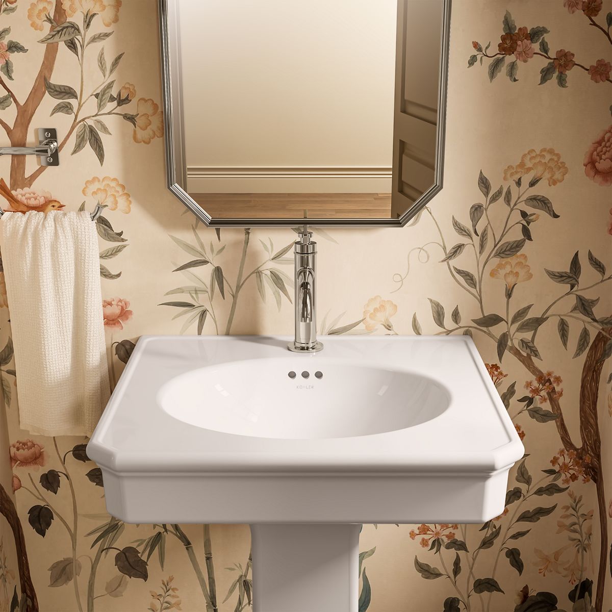 image focused on single product story, angled front view, not straight-on, 1-point perspective