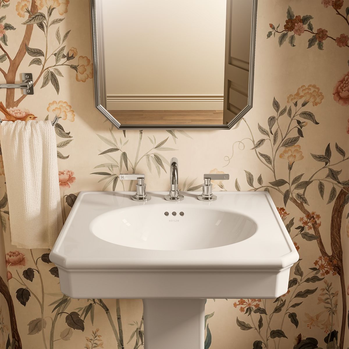 image focused on single product story, angled front view, not straight-on, 1-point perspective