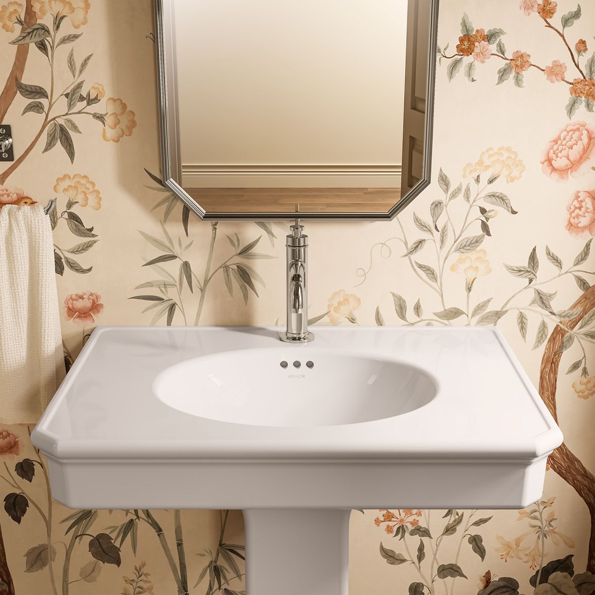 image focused on single product story, angled front view, not straight-on, 1-point perspective