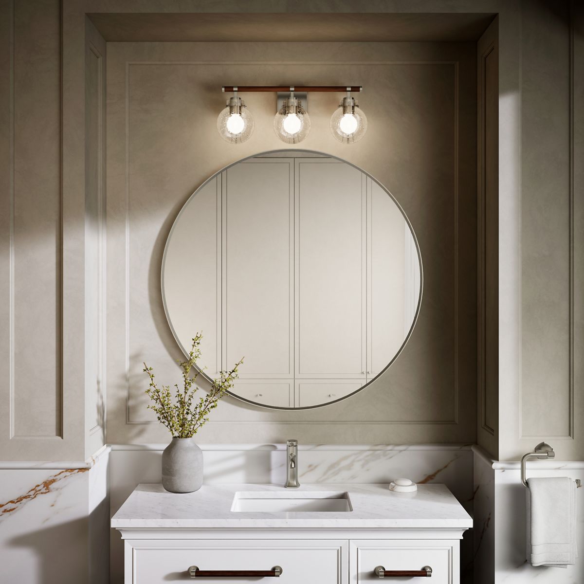 Holt Three-Light Sconce | K-38414-SC03 | KOHLER