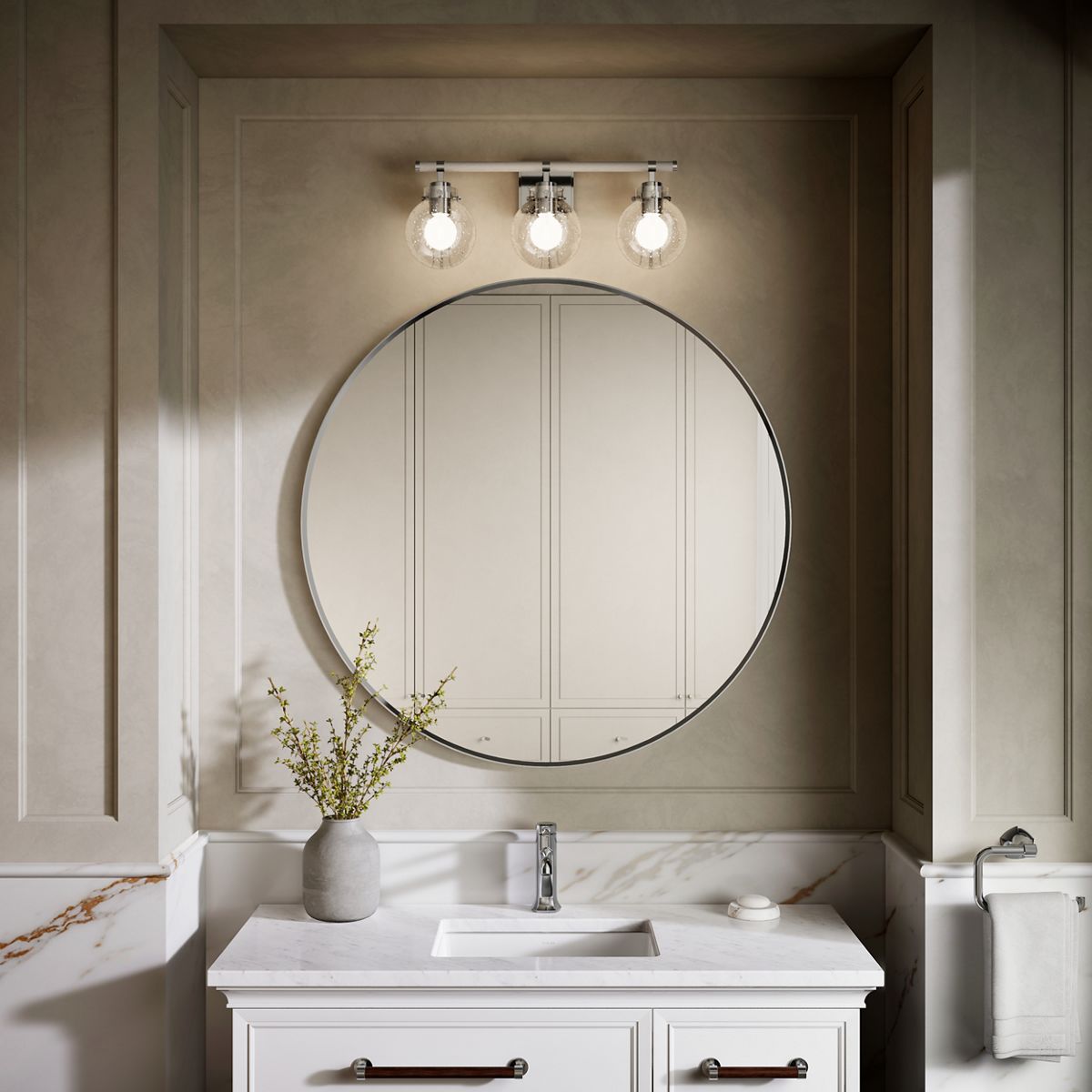 Holt Three-Light Sconce | K-38414-SC03 | KOHLER