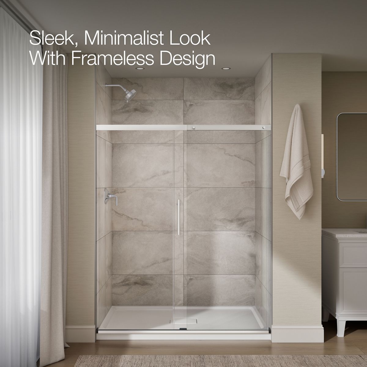angled view, not straight-on, 1-point perspective, product in use
