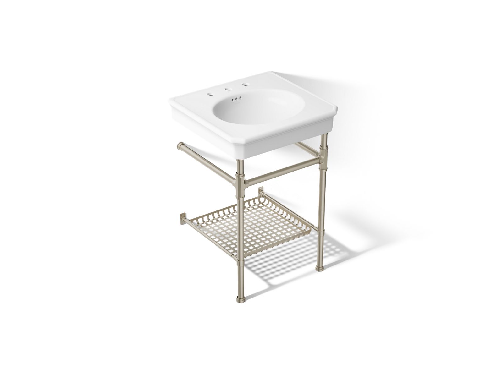 Claude by Studio McGee 24" rectangular console table bathroom sink