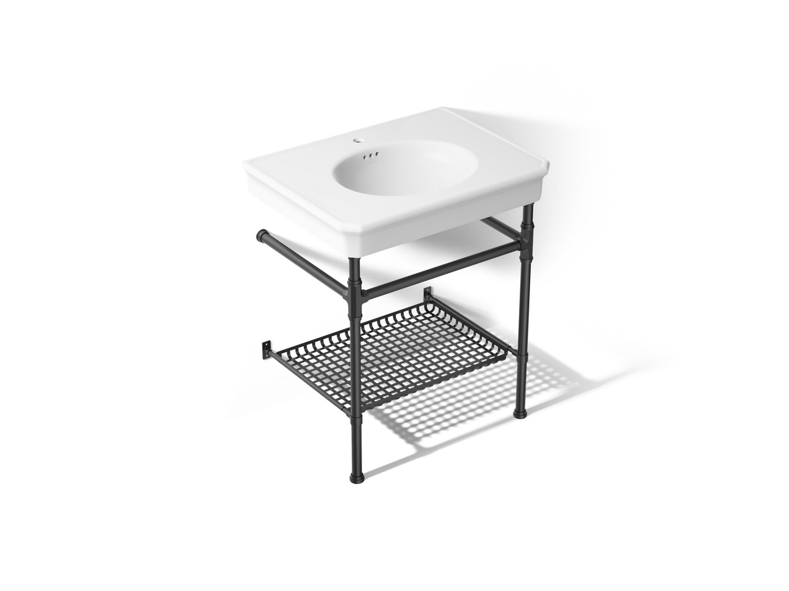 Claude by Studio McGee 30" rectangular console table bathroom sink