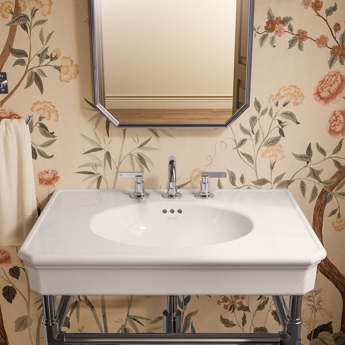 image focused on single product story, angled front view, not straight-on, 1-point perspective