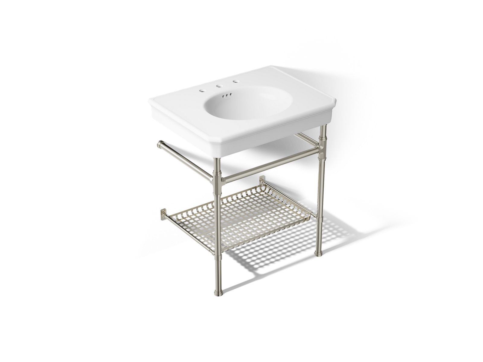 Claude by Studio McGee 30" rectangular console table bathroom sink