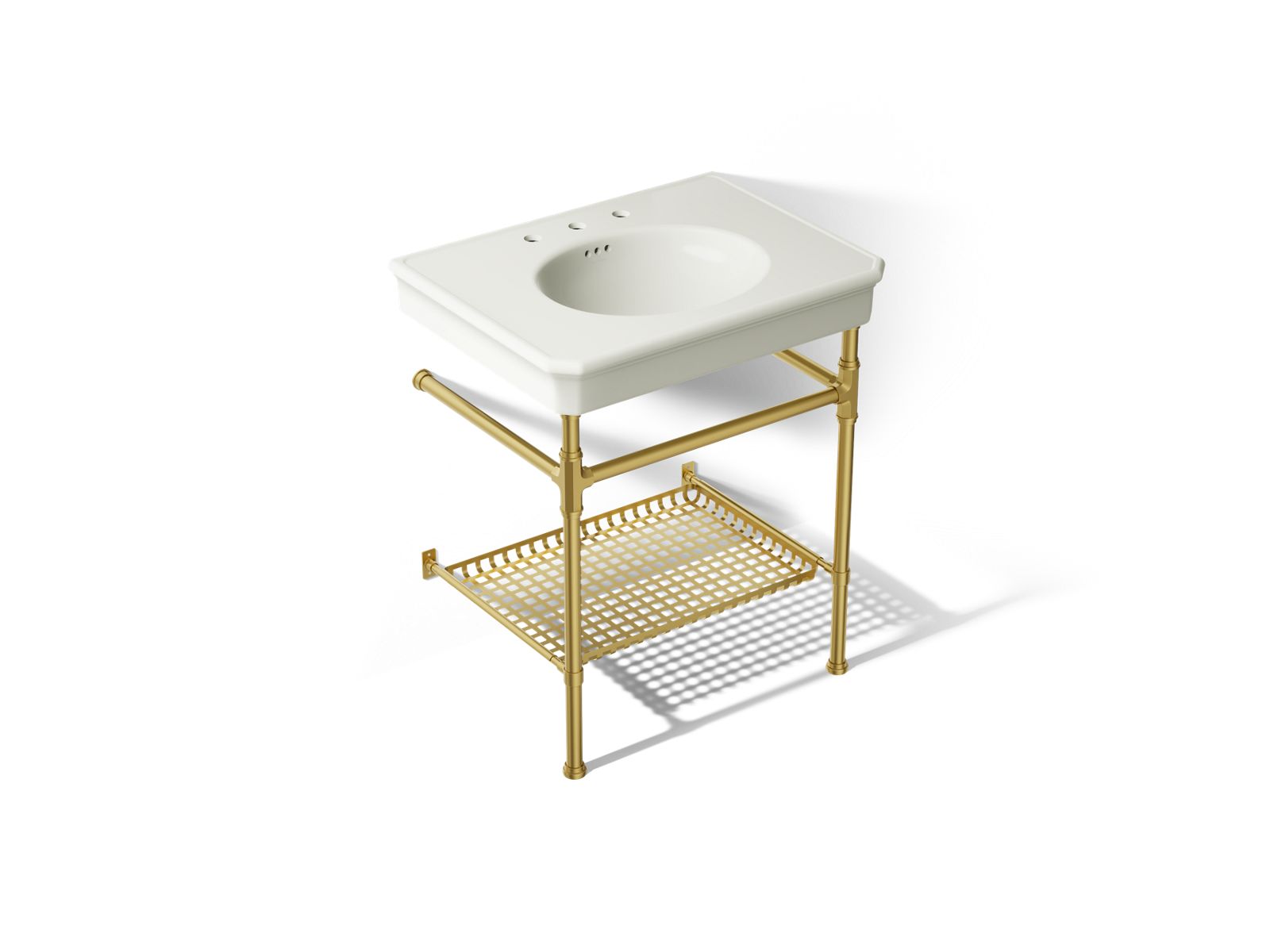 Claude by Studio McGee 30" rectangular console table bathroom sink