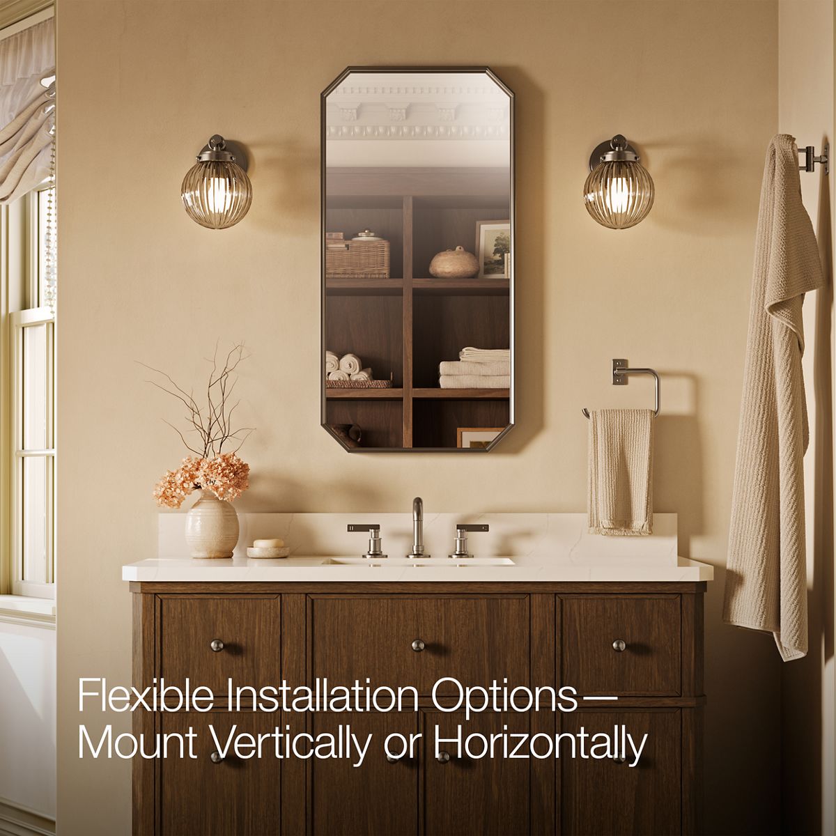 Claude by Studio McGee Rectangular Framed Mirror | K-39311 | KOHLER