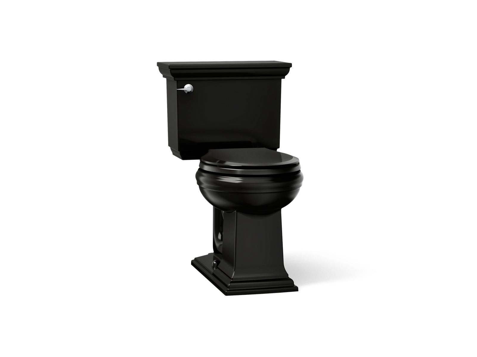 Memoirs Stately Two-piece round-front toilet, 1.28 gpf