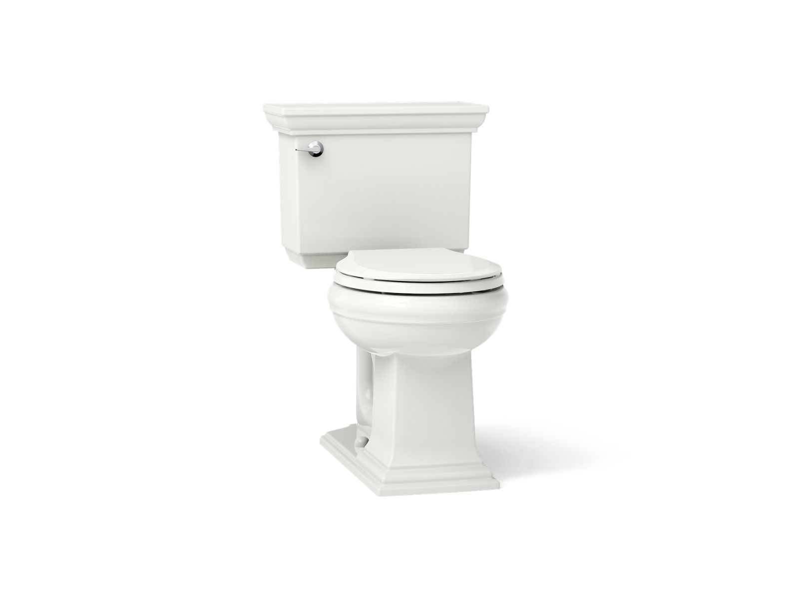 Memoirs Stately Two-piece round-front toilet, 1.28 gpf