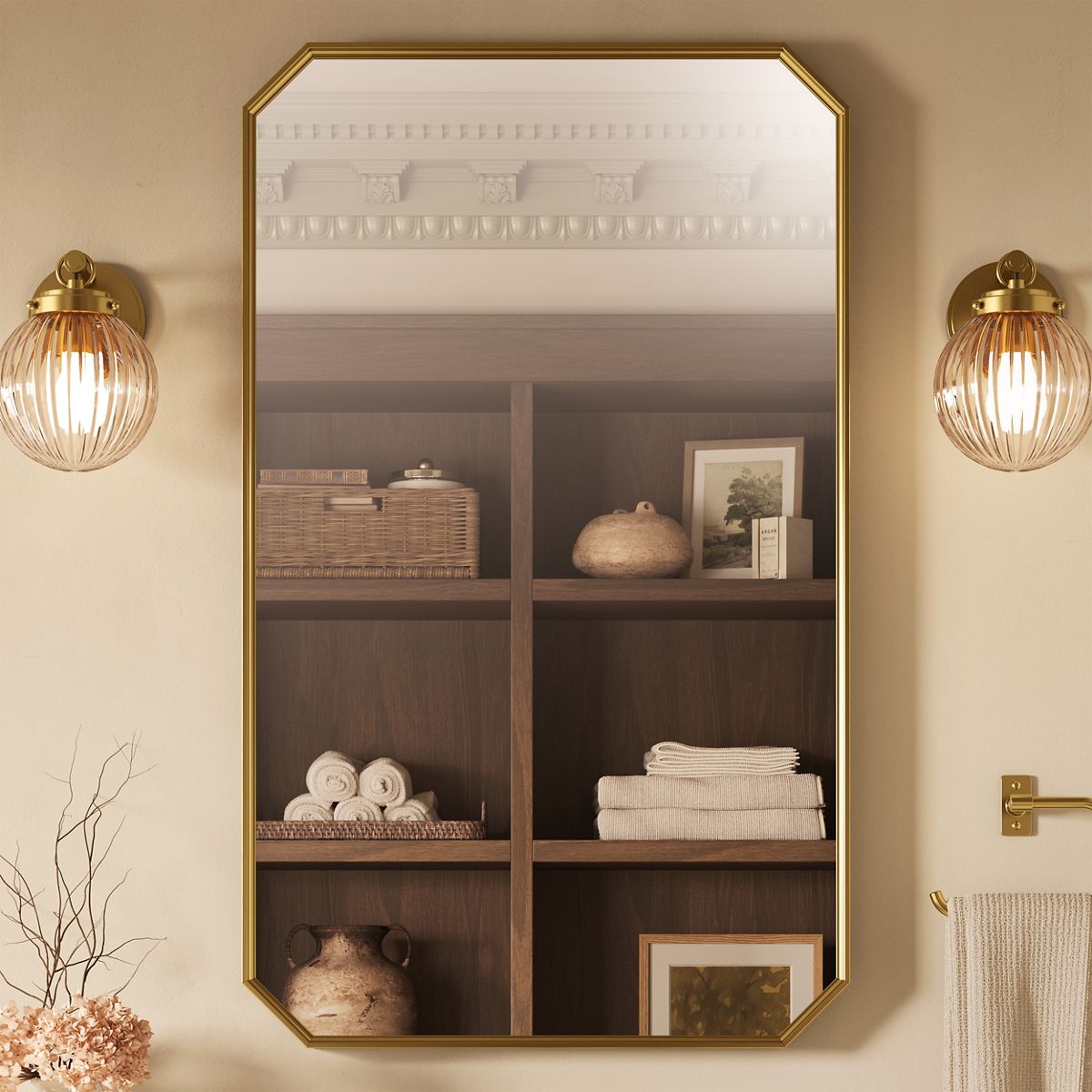 Claude by Studio McGee Rectangular Framed Mirror | K-39338 | KOHLER