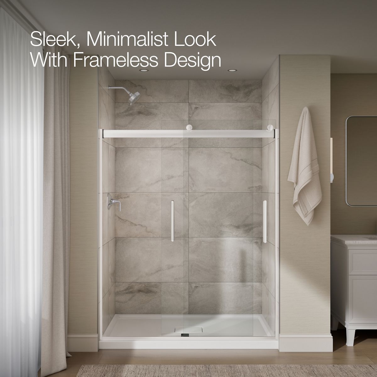 angled view, not straight-on, 1-point perspective, product in use