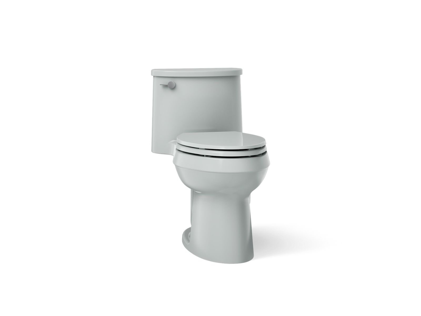 Adair One-piece elongated toilet, 1.28 gpf