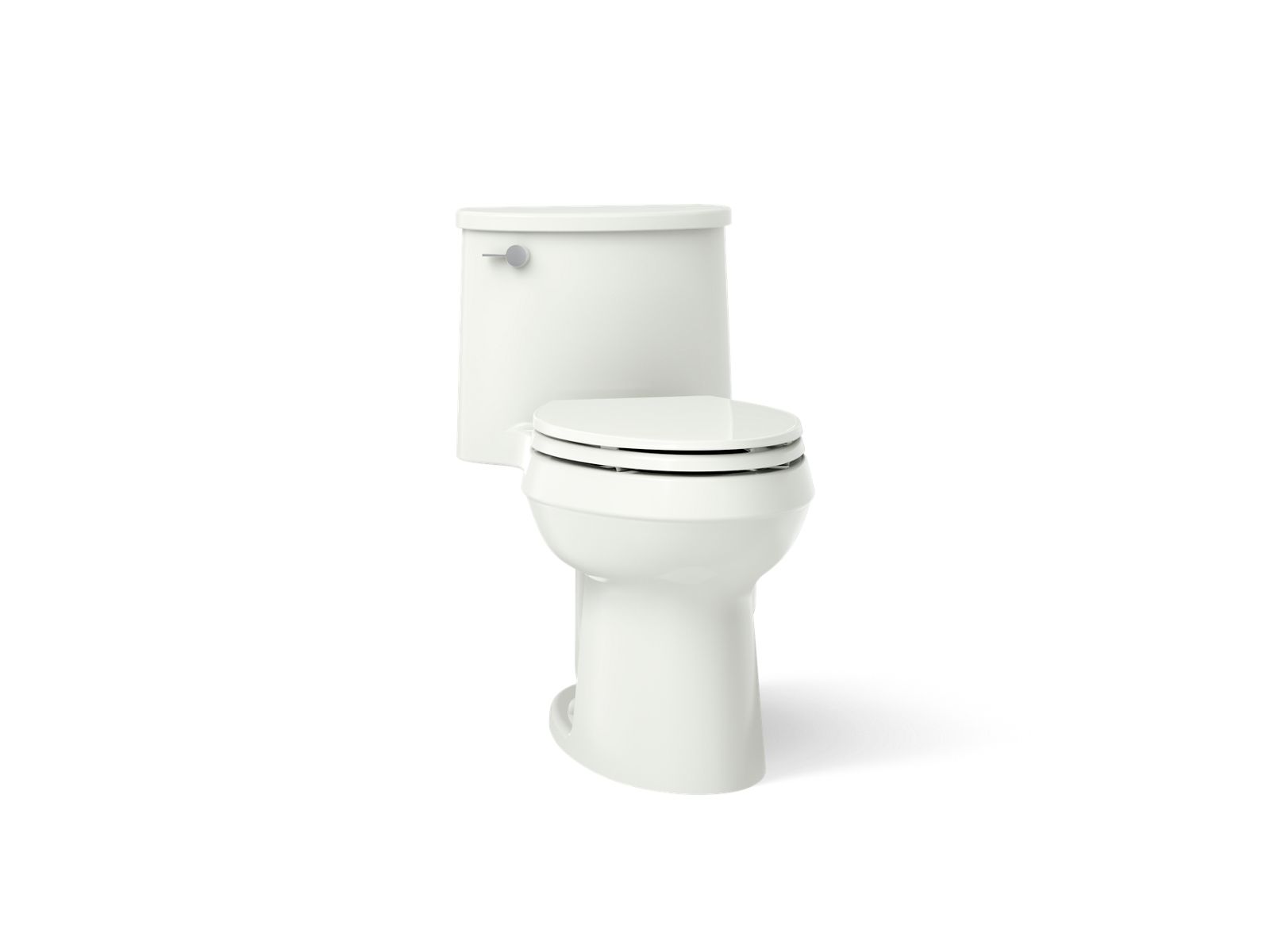 Adair One-piece elongated toilet, 1.28 gpf