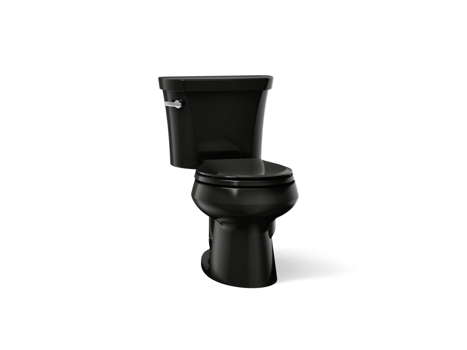 Wellworth Two-piece round-front toilet, 1.6 gpf