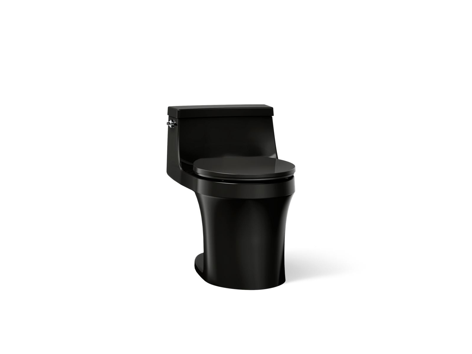 San Souci One-piece round-front toilet, 1.28 gpf