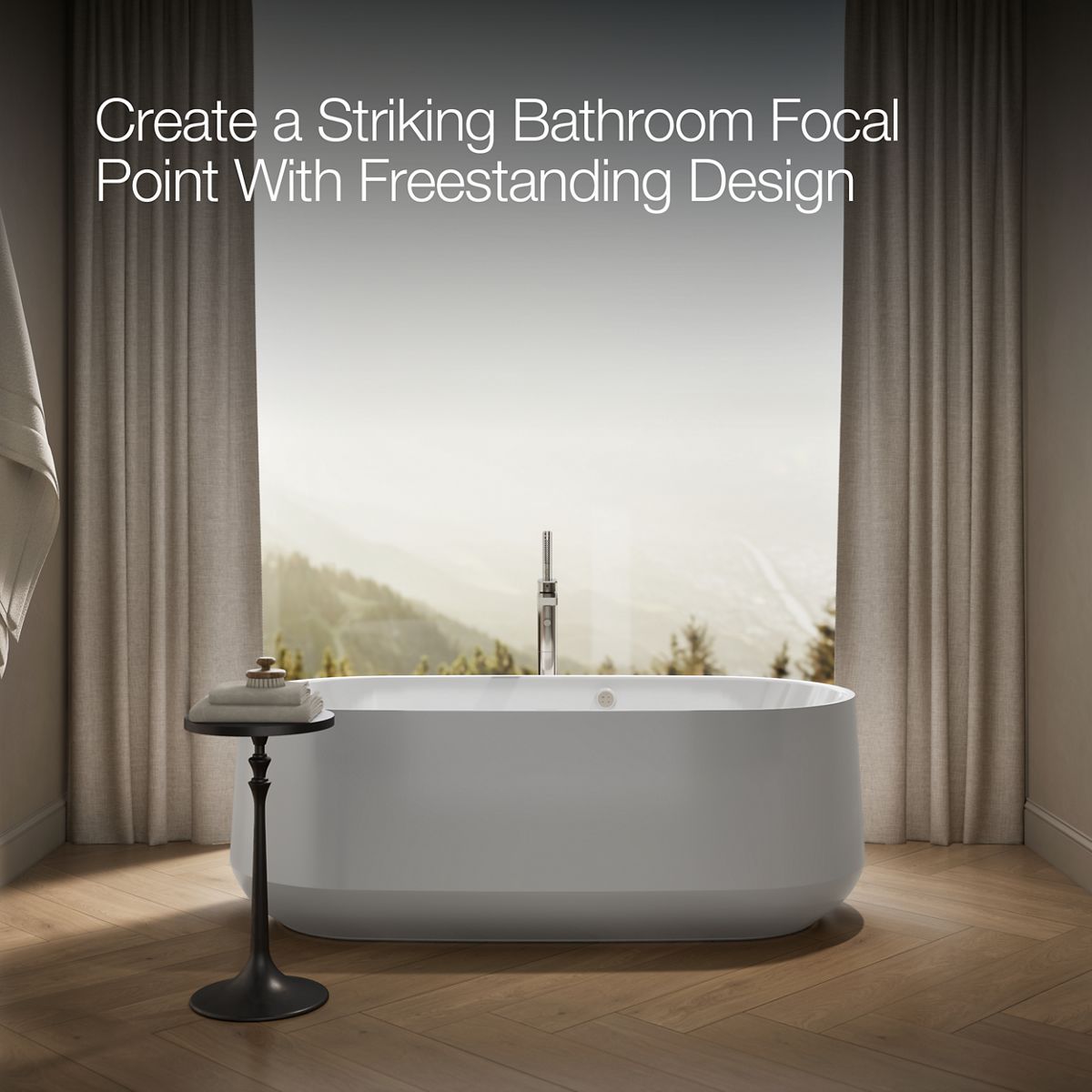 image focused on single product story, angled front view, not straight-on, 1-point perspective