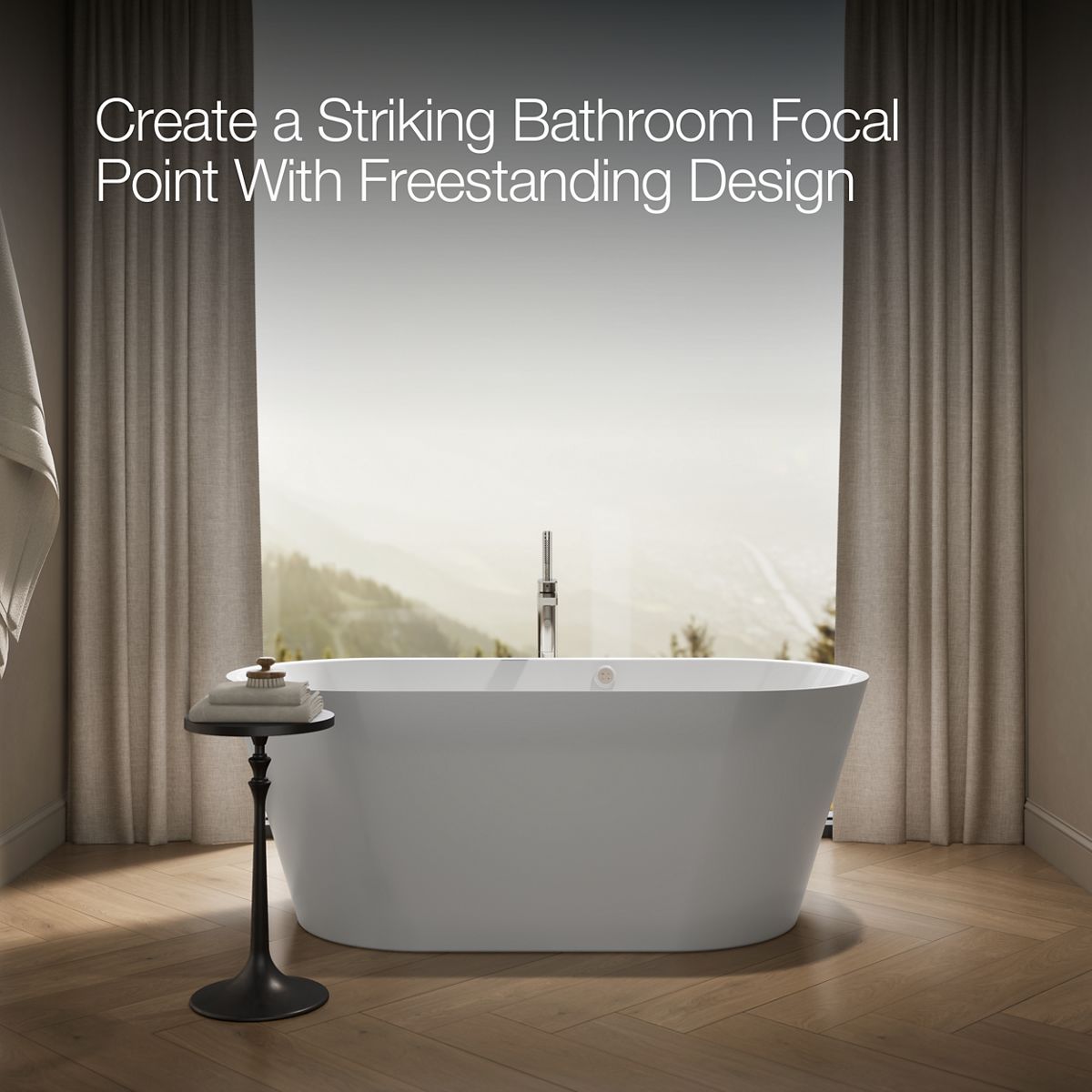 image focused on single product story, angled front view, not straight-on, 1-point perspective