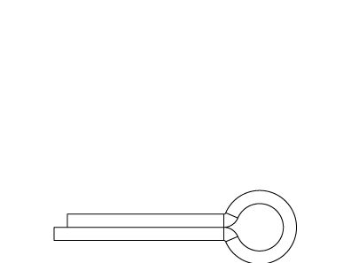 Kohler Genuine Parts PIN, Cotter, 1/8 X 3/4