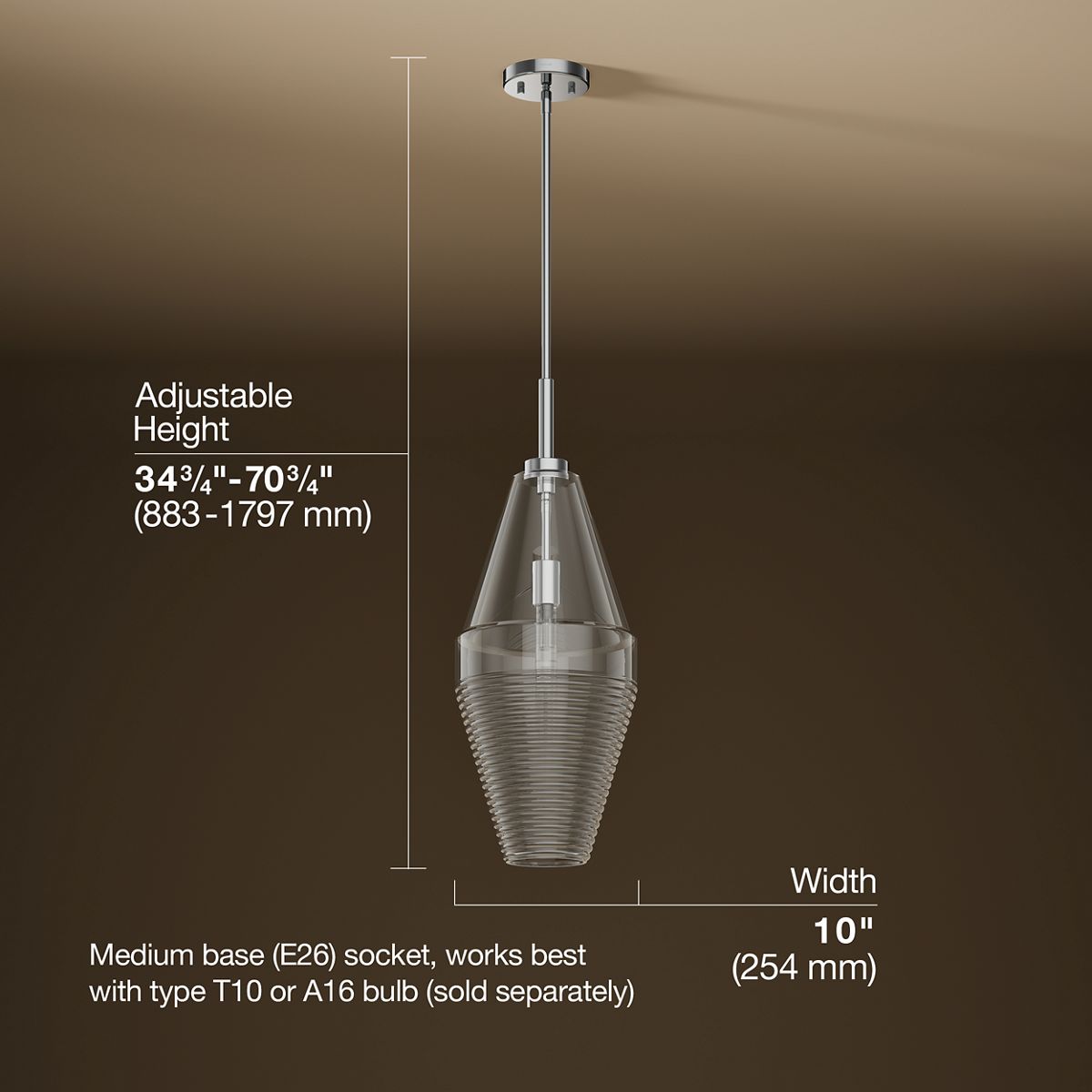 Simplice Diamond Pendant | K-42195-PE01 | KOHLER
