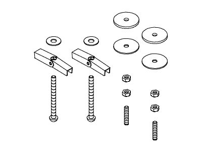Kohler Genuine Parts Hardware Assy, PAIR