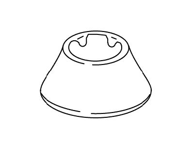 Kohler Genuine Parts Flange - French Gold