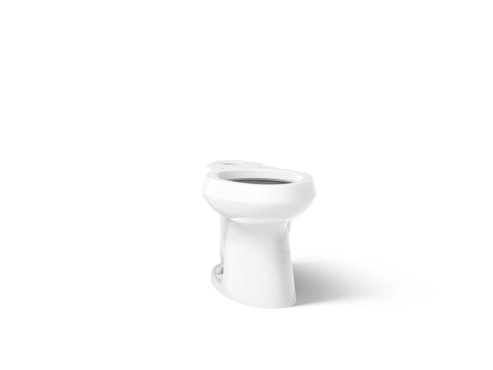 Escale Elongated Toilet Bowl Only in White